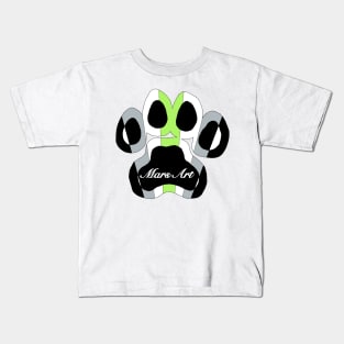 Agender Paw Kids T-Shirt